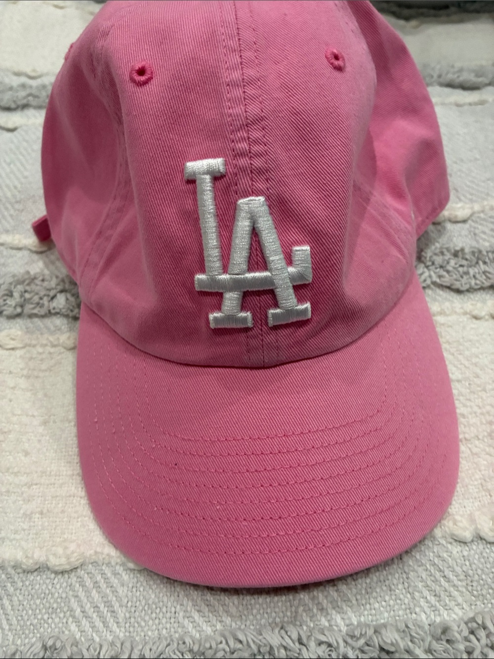 Los Angeles Dodgers MLB Clean Up Petal Pink -One Size Fits All